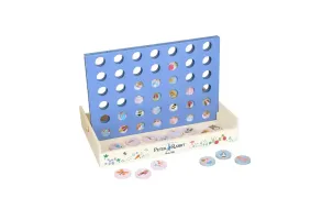 Дървена настолна игра, 4 подред, Peter Rabbit