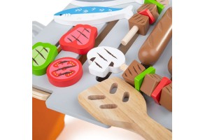 Дървени играчки за готвене - Барбекю - 3