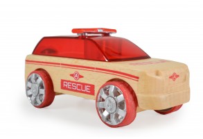 Дървени коли Mini 3-Pack rescue vehicles 53106 - 7