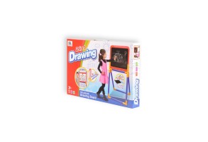 Дъска за рисуване Moni Toys, 2в1, 628-88, многоцветен, 3 години+ - 5
