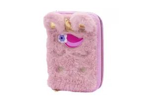 Единичен несесер, Astra, С аксесоари ASTRABAG Пухкав еднорог, AC11, 20 х 14 х 3,5 см - 2