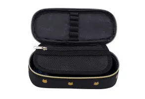 Единичен несесер без аксесоари, Astra, Пухкаво черно коте, AC11, 22 x 9 x 5 cm - 4