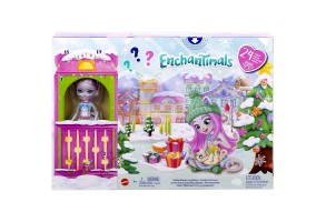 Коледен Адвент календар Mattel Enchantimals с кукла