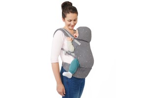 Ергономична раница KinderKraft HUGGY, Звездички - 8