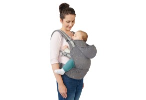 Ергономична раница KinderKraft HUGGY, Звездички - 10