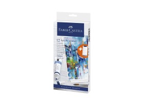 Faber-Castell Акрилни бои Creative Studio, 12 цвята, 20 ml