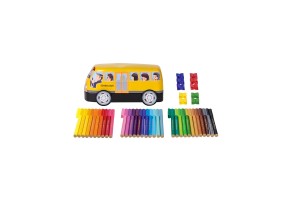 Faber-Castell Флумастери Connector, 33 цвята, в комплект с 10 клипса - 2