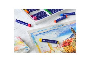 Faber-Castell Маслени пастели Goldfaber, 36 цвята - 3