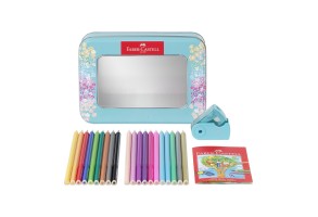 Faber-Castell Цветни моливи Sparkle, 20 цвята, с острилка - 4