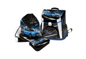 FORD MUSTANG LIGHTENING комплект 3 в 1 - раница, несесер, спортна торба