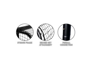 Футболна врата DUNLOP 240х160х85 - 3