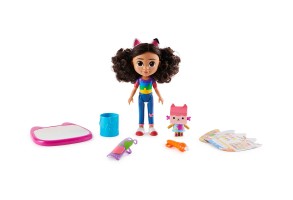 Gabbys Dollhouse - Кукла с аксесоари за рисуване, 20 см - 2