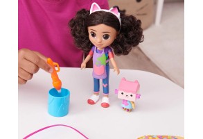Gabbys Dollhouse - Кукла с аксесоари за рисуване, 20 см - 6