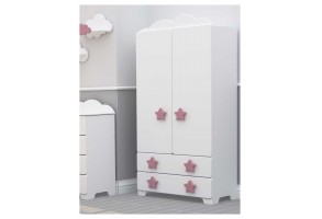 Гардероб Bambino Casa Stelle Grandi Felici bianco