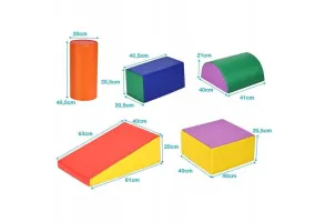 Големи меки модули за игра, Costway - 4