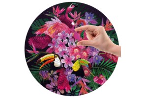 Grafix Пъзел Tropical, кръгъл, 1000 части - 3