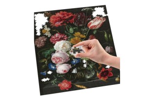Grafix Пъзел Цветя, художествен, 50 х 70 cm, 1000 части - 4