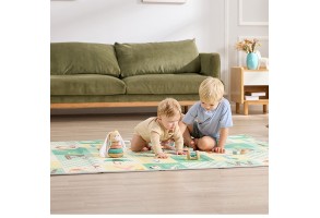 Hape Азбука - Сгъваема подложка за игра, 177 x 147 x 1 см - 5