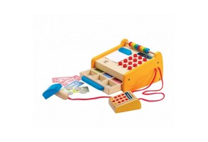 Hape Касов апарат - Дървена играчка - 3