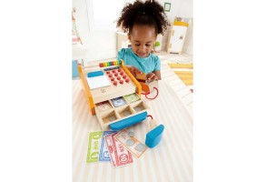 Hape Касов апарат - Дървена играчка - 4