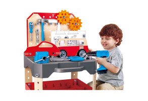Hape Многофункционална работна маса - Детски игрален комплект, 71 части - 6