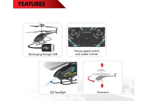 Хеликоптер Air Mamba Silverlit - 8