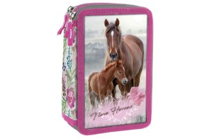 HORSE 18 несесер с 3 ципа