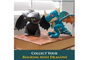 HOW TO TRAIN YOUR DRAGON Интерактивен мини дракон с 25 звука - 8