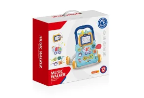 Huanger Музикална проходилка Happy Toddlers синя - 2