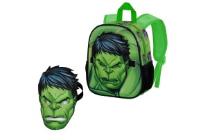 HULK Green Streng малка раница с маска