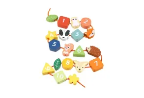 Игра за нанизване - Горски животни - 3