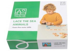 Игра за нанизване - Морски животни - 2