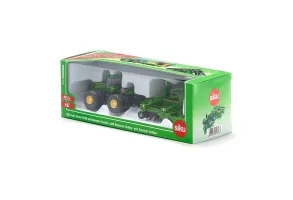 Играчка трактор John Deere 9630 с култиватор Amazone