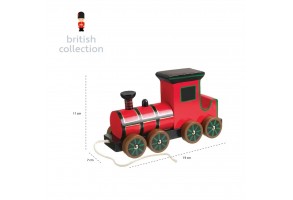 Играчка за дърпане - Парен Влак - British Collection - 2