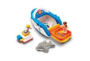 Играчка за къпане - Лодка за гмуркане Дани - 3