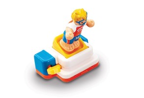 Играчка за къпане - Лодка за гмуркане Дани - 4