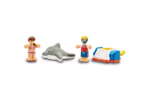 Играчка за къпане - Лодка за гмуркане Дани - 5