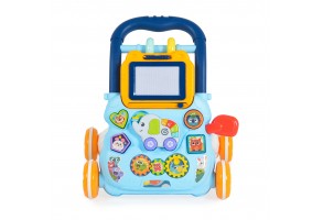Играчка за прохождане Elephant HE0810 син - 3