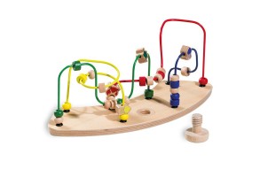 Дървена играчка лабиринт за столче за хранене Alpha+/Beta+ Hauck, Морски животни, Play Moving