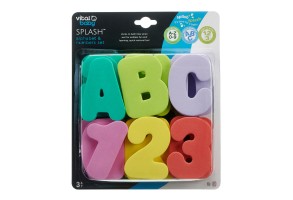 Играчки за баня букви и цифри - 4