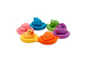 Играчки за баня цветни животни - 5
