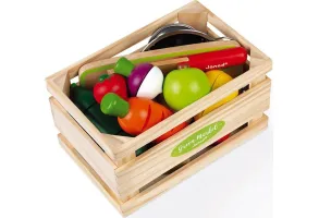 Игрален комплект Janod - Макси плодове и зеленчуци - 5