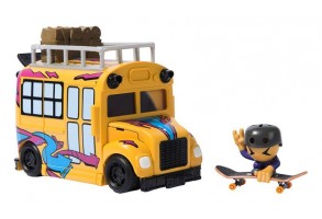 Игрален комплект Spin Master Tech Deck Ultra Sk8 bus Рампа и фингърборд с фигурка - 5