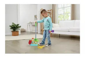 Интерактивна играчка, Vtech, Leap Frog, Кофа с принадлежности за почистване, 8.1 х 28.8 х 13.3 cm - 2