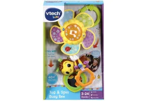 Интерактивна играчка, Vtech, Светеща дрънкалка, Пчеличка, 29 x 23 x 12 см - 2
