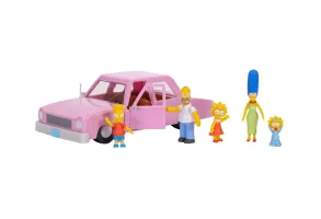 Jakks Pacific - Семейство Симпсън: Автомобил с фигурки - 2