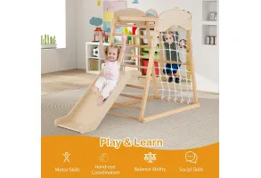 Катерушка с пързалка 4в1, класик, Costway - 4