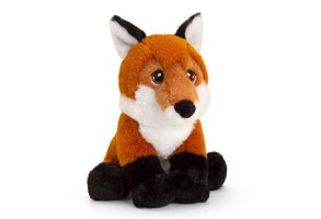 Keel Toys, Лисица - екологична плюшена играчка от серията Keeleco, 18 см