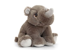 Keeleco, Екологична играчка, Носорог, 18 см, Keel Toys