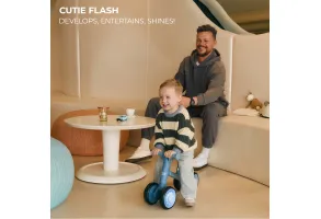 Kinderkraft CUTIE FLASH колело за баланс GREEN - 10